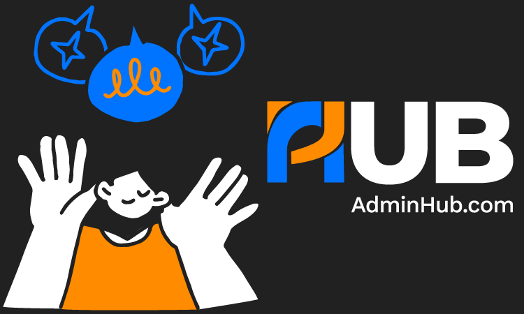 AdminHub admin tools dashboard preview